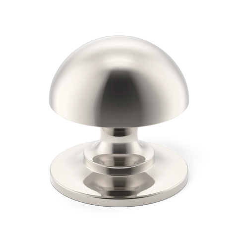 Cotswold SkĂ„psknopp, svampform â Armac Martin â Polerad nickel - PNP