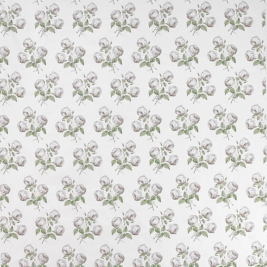 Colefax and Fowler Tapet Bowood White Leaf