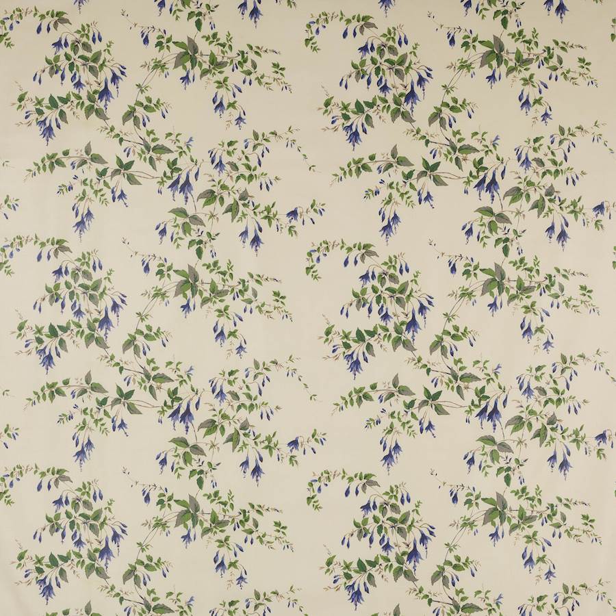 Colefax and Fowler Tapet Fuchsia Blue