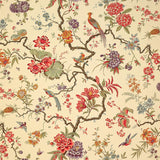 Manuel Canovas Tyg Pav de Bidaine Corail