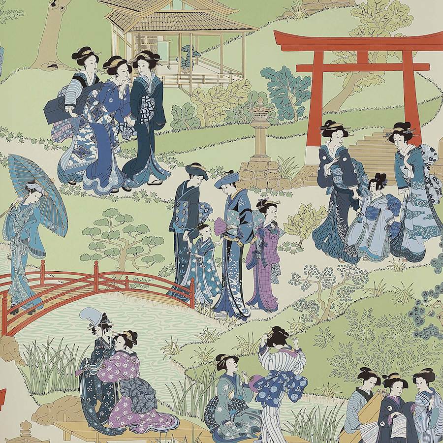 Geishas Tapet — Manuel Canovas