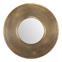 Axel Round Brass Mirror — Uttermost