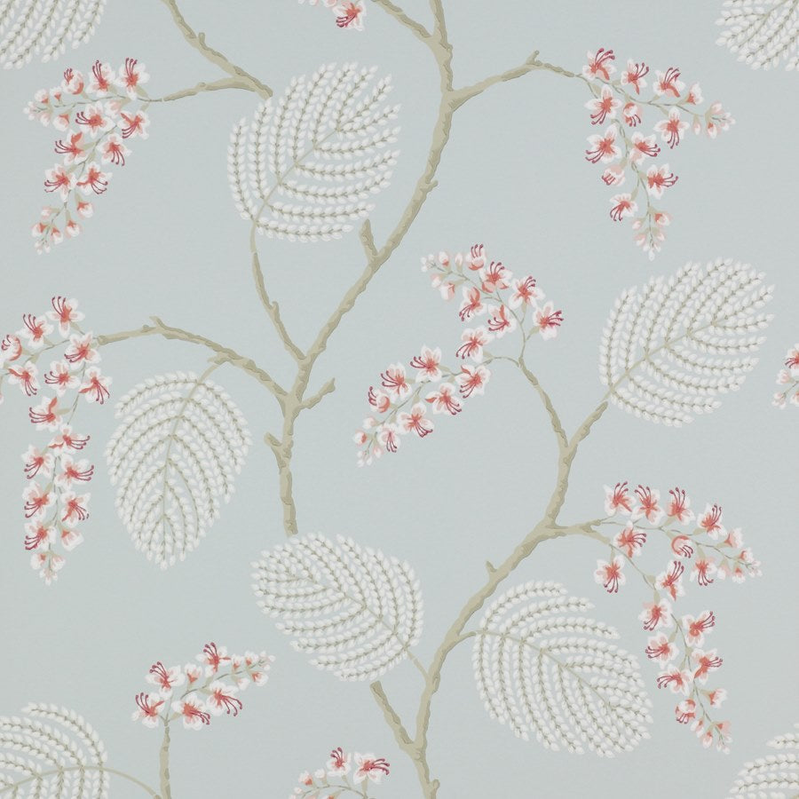 Colefax and Fowler Tapet Atwood Old Blue