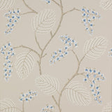 Colefax and Fowler Tapet Atwood Blue Beige