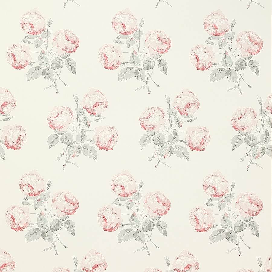 Colefax and Fowler Tapet Bowood Pink Grey