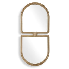 Jacques Art Deco Gold Mirror — Uttermost