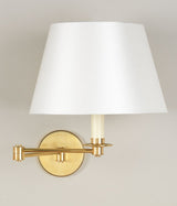Cromer Swing Arm Vägglampa Dubbel – Brass