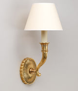 Sudbury Bathroom Vägglampa Enkel – Brass