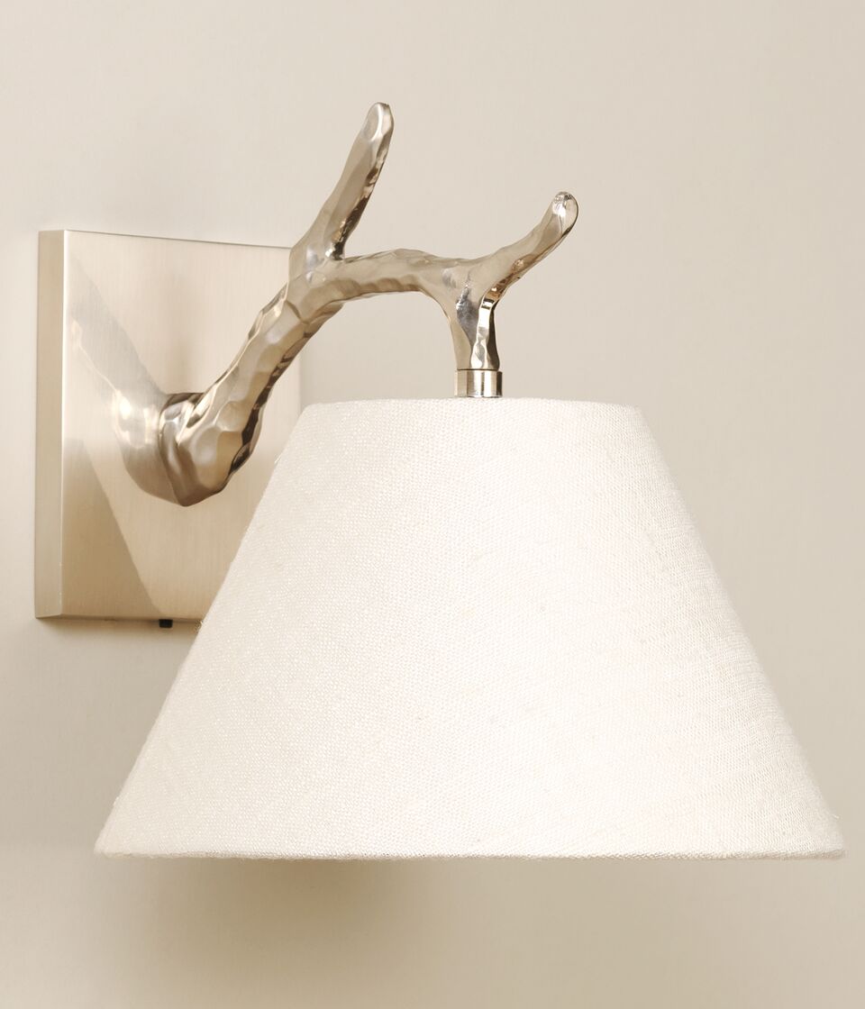 Twig Down Vägglampa – Brushed Nickel