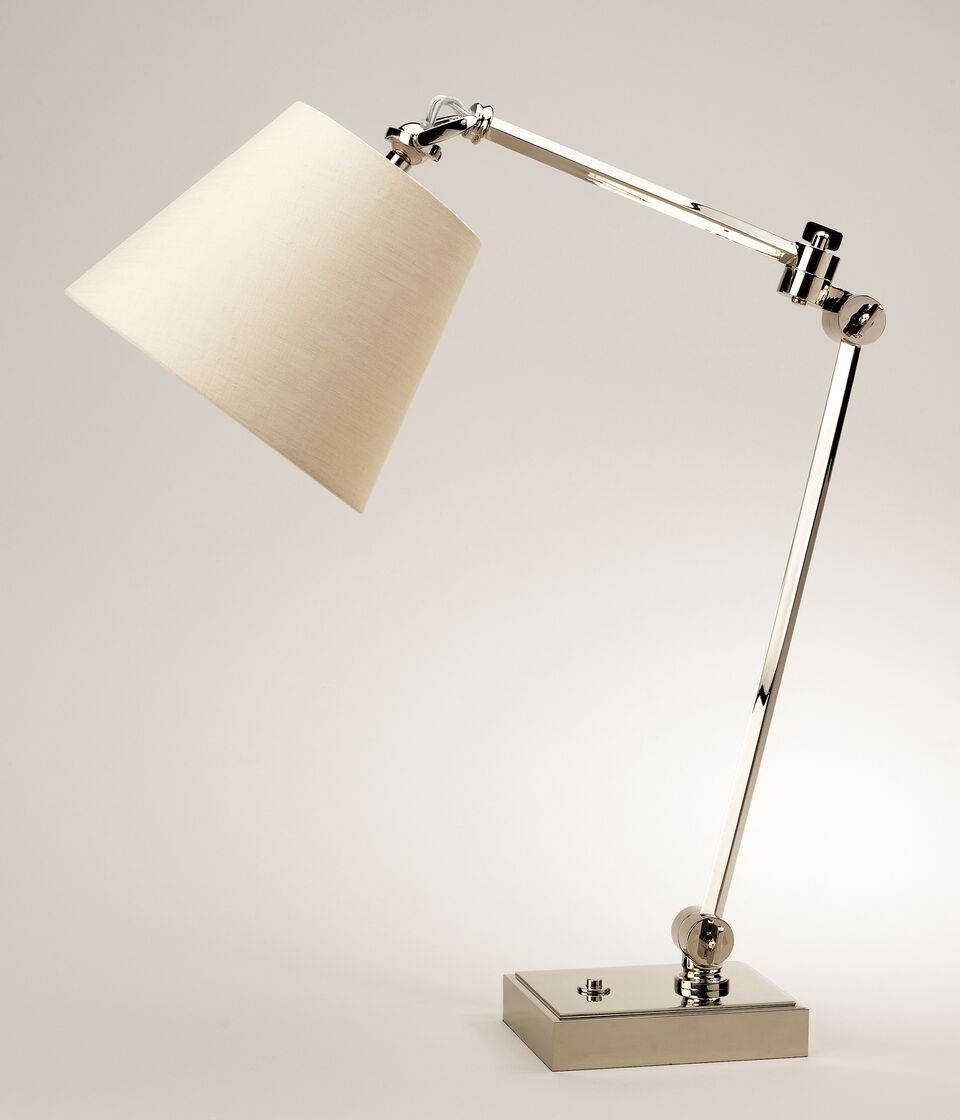 York Skrivbordslampa – Nickel