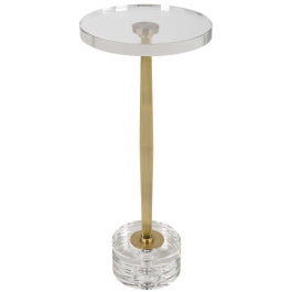 Groove Crystal drinkbord i glas — Uttermost