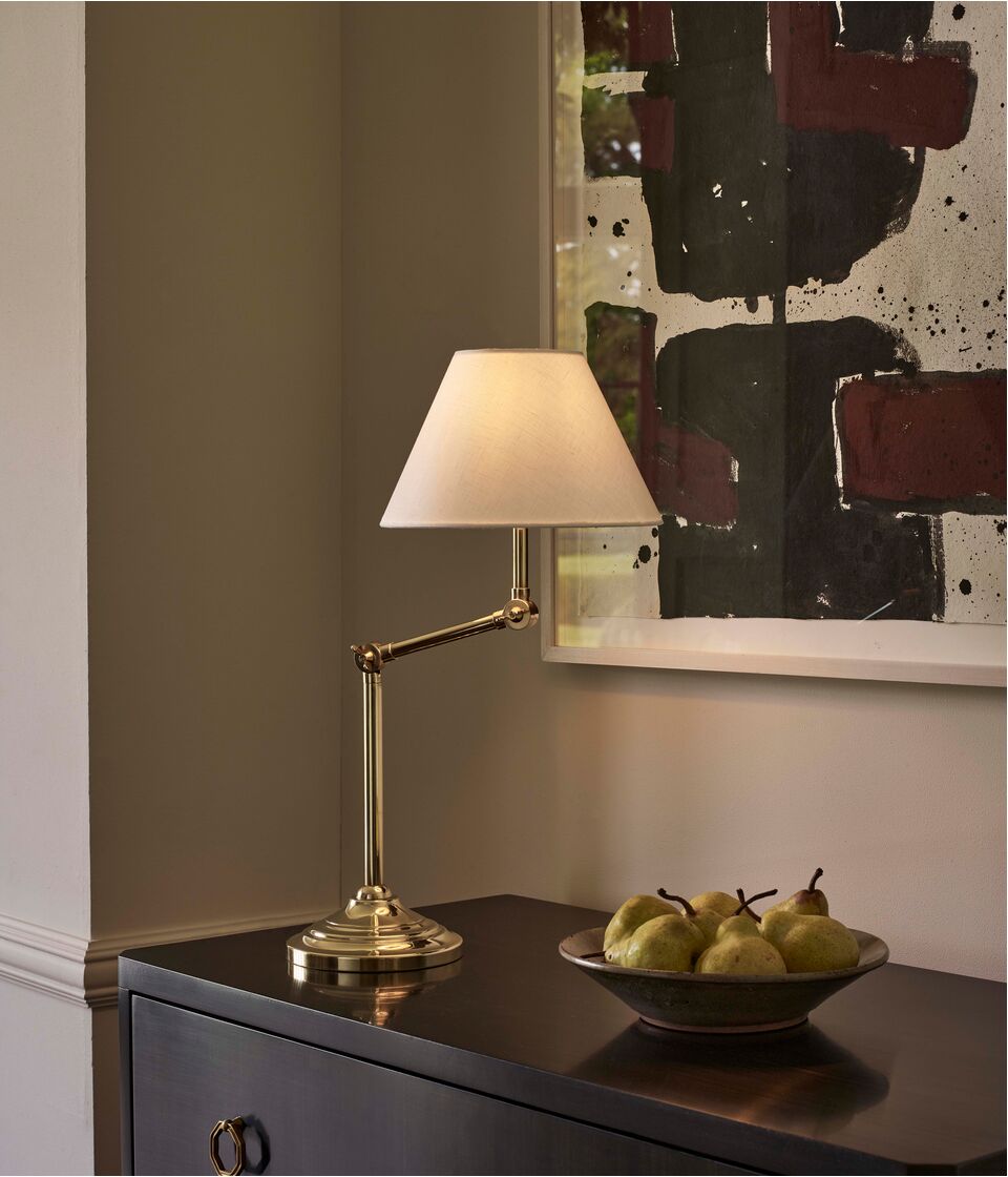 Buckton Skrivbordslampa – Brass