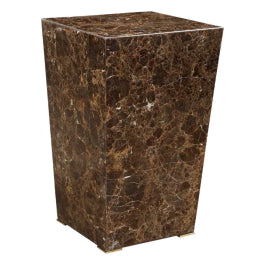 Poe Marble Accent Table - undefined