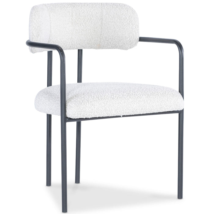 Hooker Furniture Tranquillity Nordic fåtölj i vitt — Hooker Furnishings