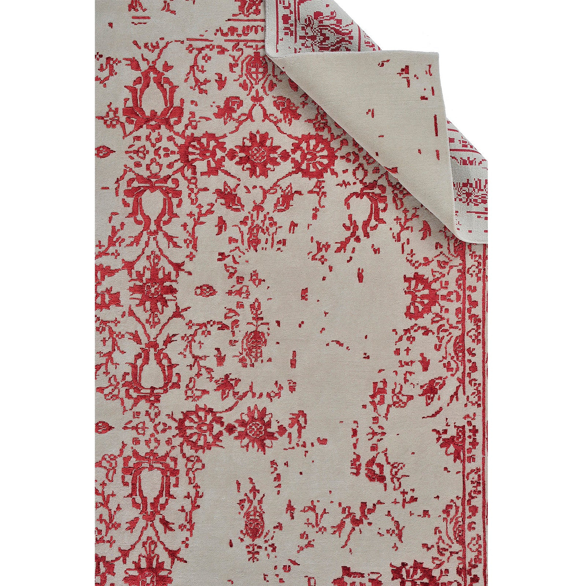 Damask ( Kaprifol röd) 300x200 cm 2