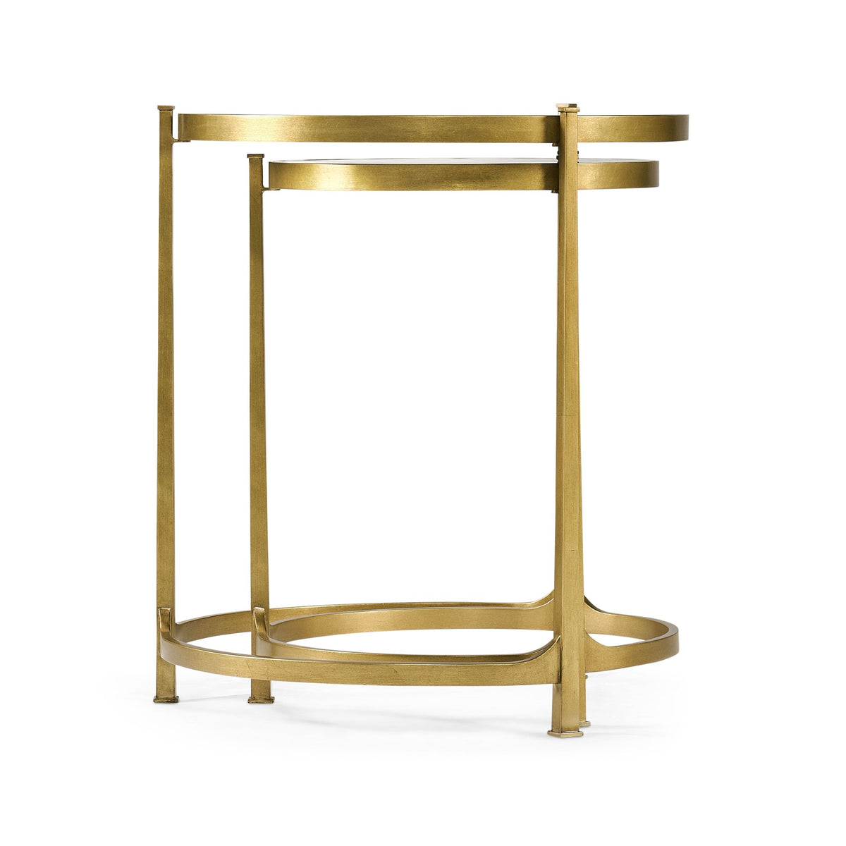 Satsbord Contemporary sett fran sidan, forgylld finish
