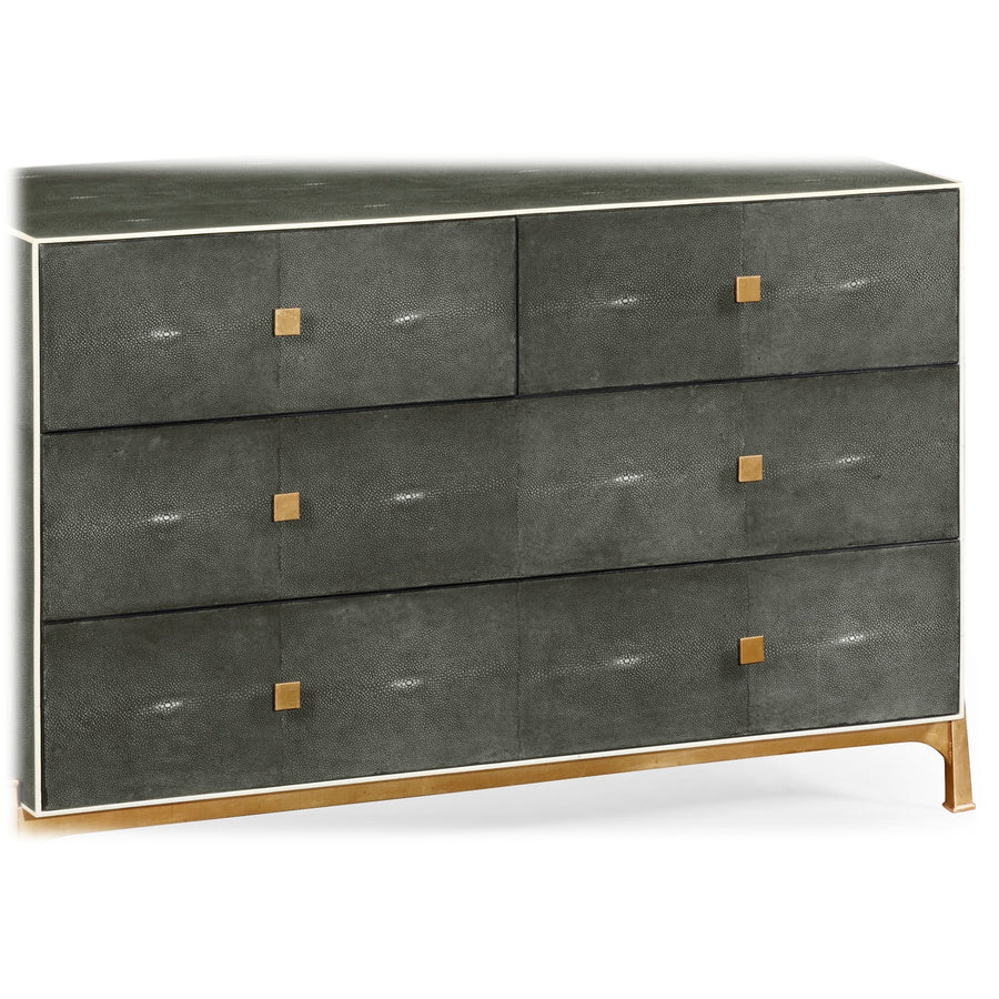 1930s byrå i förgylld Anthracite shagreen – stor — Jonathan Charles