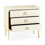 Small Chest of Drawers Painted Ivory