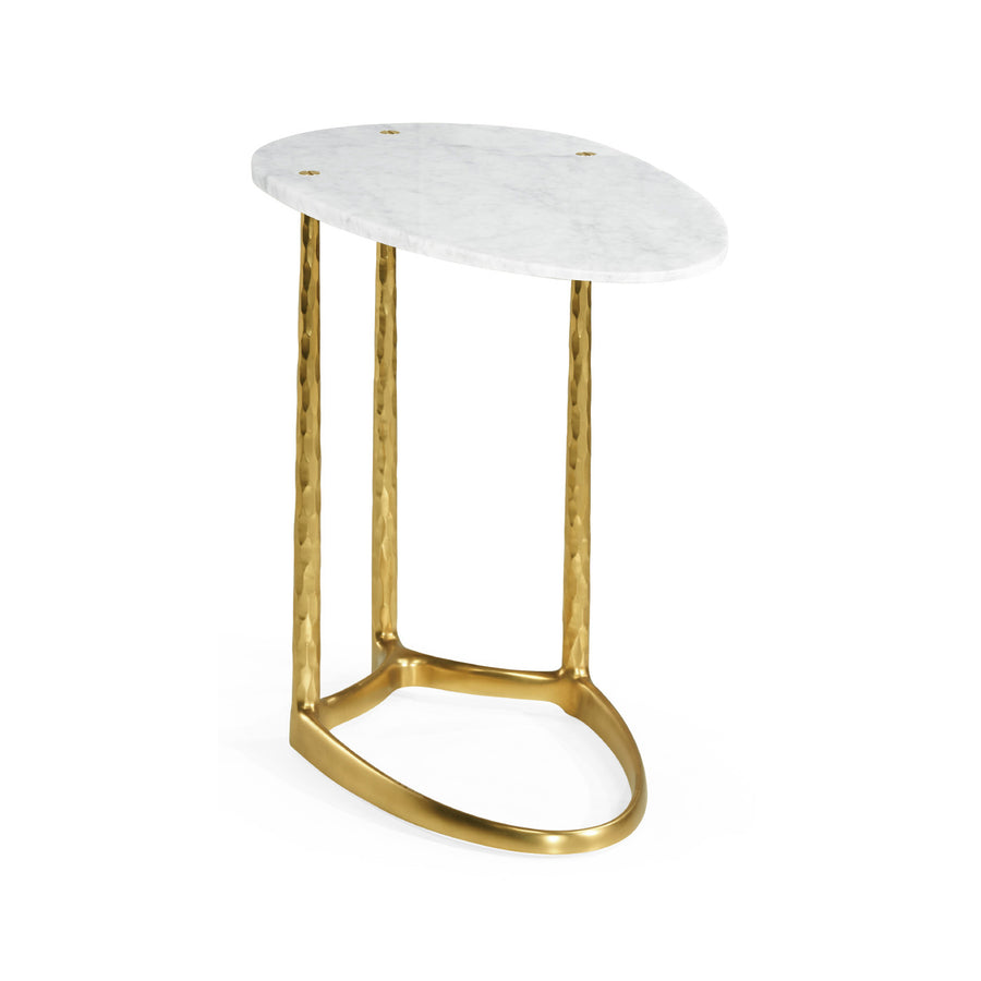 Supper bord i Satin guld mässing — Jonathan Charles