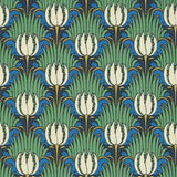 Morris and Co Tapet Tulip and Bird Goblin Green & Raven