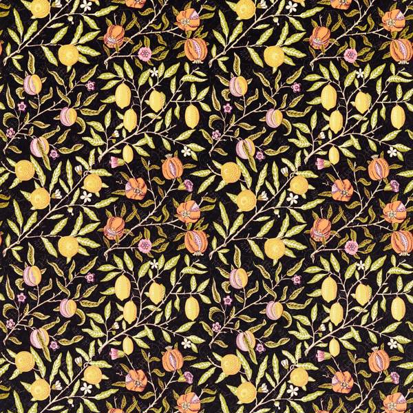 Morris and Co Tyg Fruit — Bedford Park Fabrics Twilight