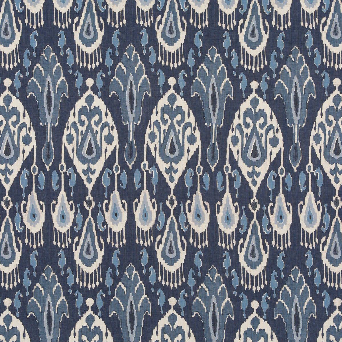 Ikat Bokhara Linen Tyg