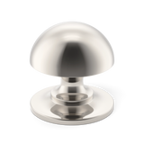 Armac Martin Cotswold Skåpsknopp, svampform – Polerad nickel