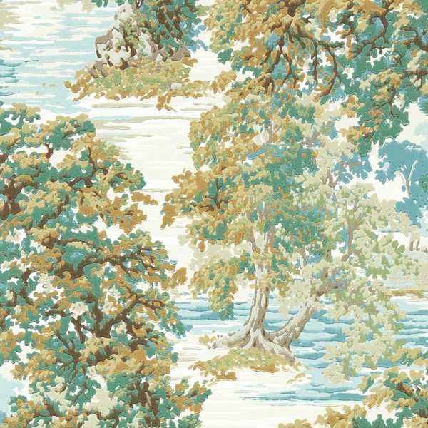 Sanderson Tapet Ancient Canopy Moss