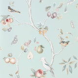 Sanderson Tapet Fruit Aviary Duck Egg/Multi