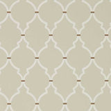 Sanderson Tapet Empire Trellis Linen/Cream
