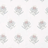 Sanderson Tyg Protea Flower Porcelain/Orchid
