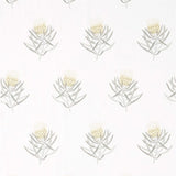 Sanderson Tyg Protea Flower Daffodil/Natural