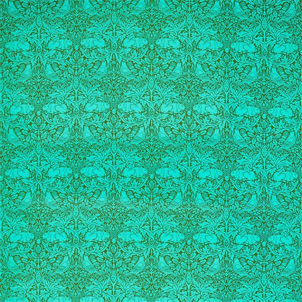 Brer Rabbit Tyg — Queen Square Fabrics — Morris & Co