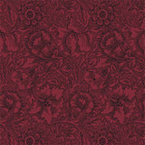 Morris and Co Tapet Poppy Claret
