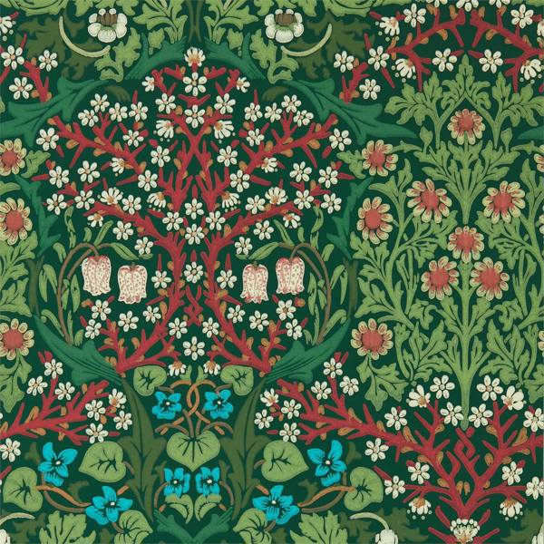 Morris and Co Tapet Blackthorn Autumn