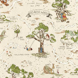 Sanderson Tapet Hundred Acre Wood Cashew