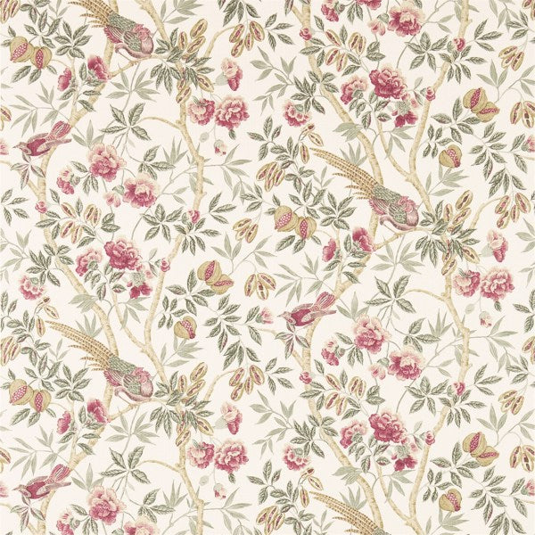 Sanderson Tyg Abbeville Rose/Calico