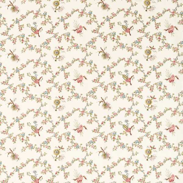 Sanderson Tyg Trelliage Raspberry/Stone