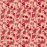 Sanderson Tyg Mydsomer Pickings Conch/Madder