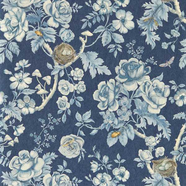 Sanderson Tapet Tansy Bloom Atlantis
