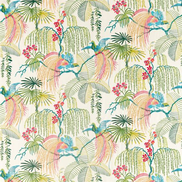 Rain Forest Embroidery Tyg — Sanderson