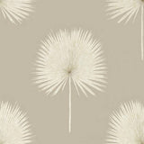 Sanderson Tapet Fan Palm Linen/Gilver