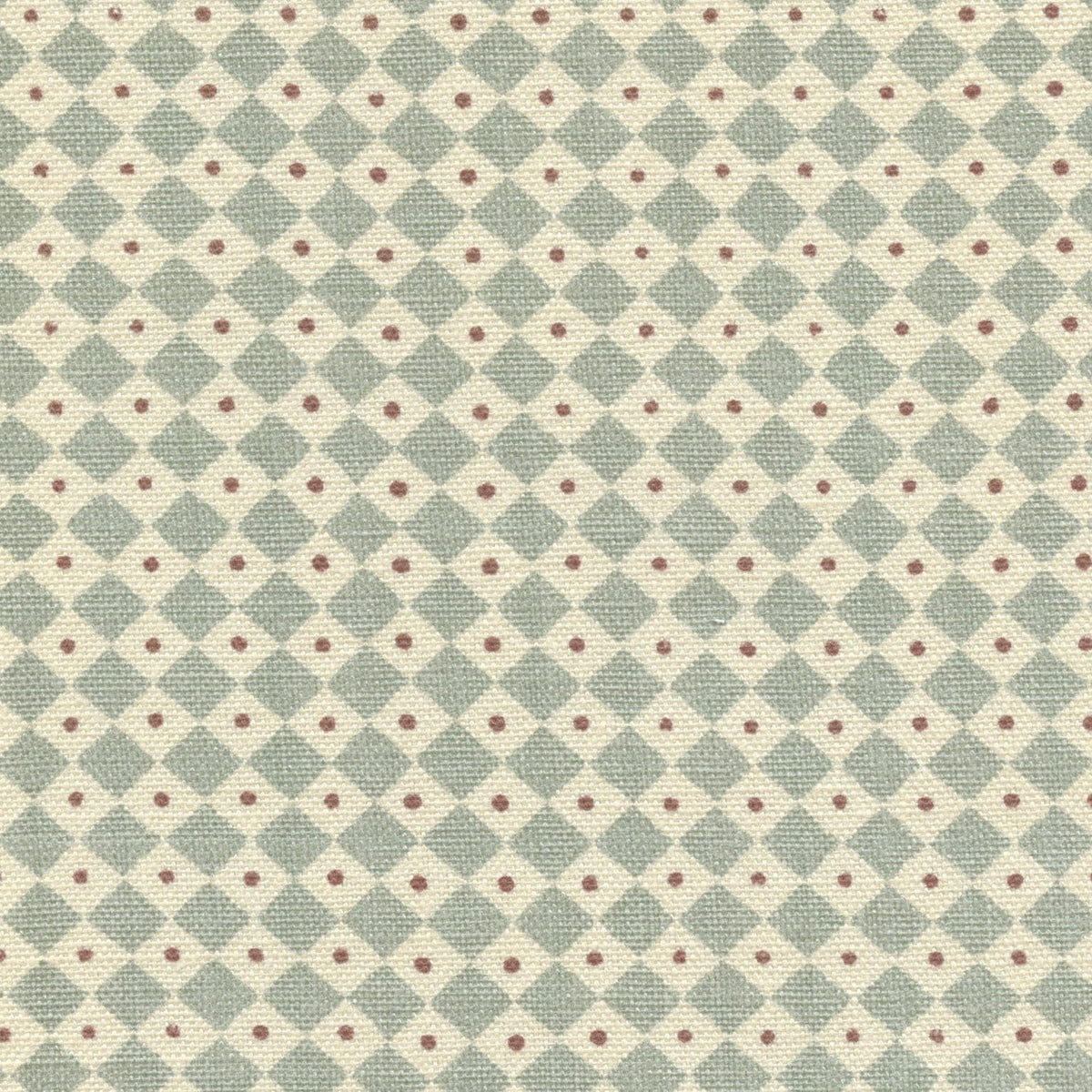 Diamond Dot Sea Holly — Lewis & Wood tygprov