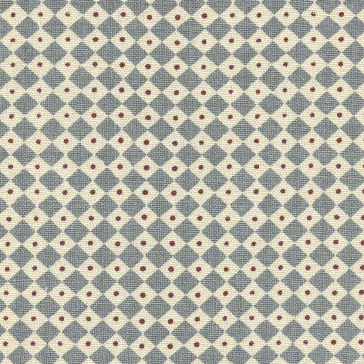 Diamond Dot Wedgwood Blue — Lewis & Wood tygprov