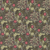 Morris and Co Tapet Morris Seaweed Ebony Poppy