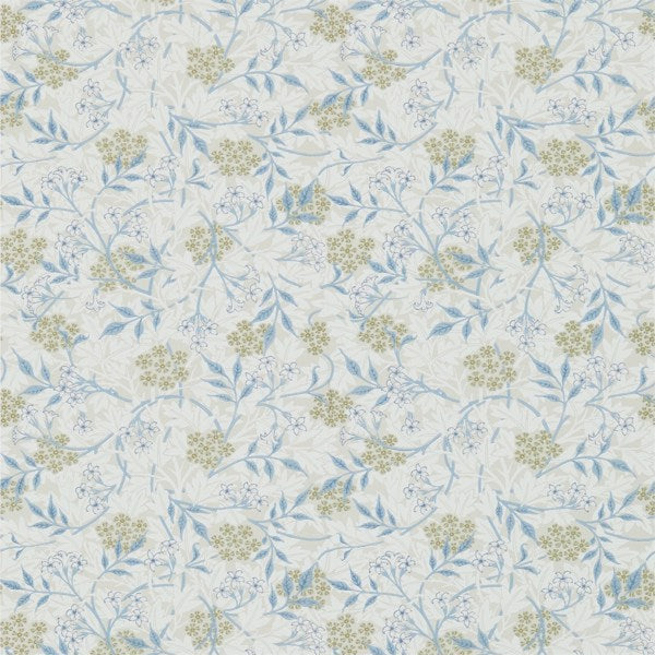 Morris and Co Tapet Jasmine Ecru Woad
