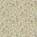 Morris and Co Tyg Fruit — The Craftsman Fabrics Ivory Teal