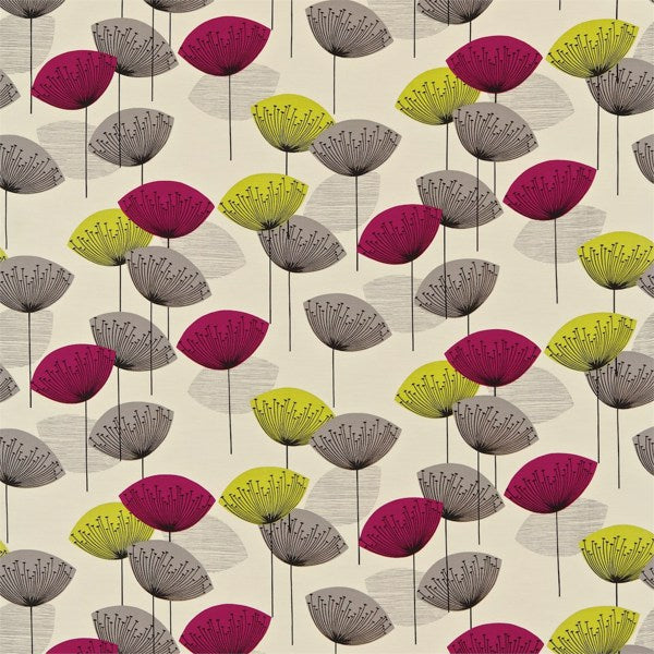 Sanderson Tyg Dandelion Clocks Blackcurrant