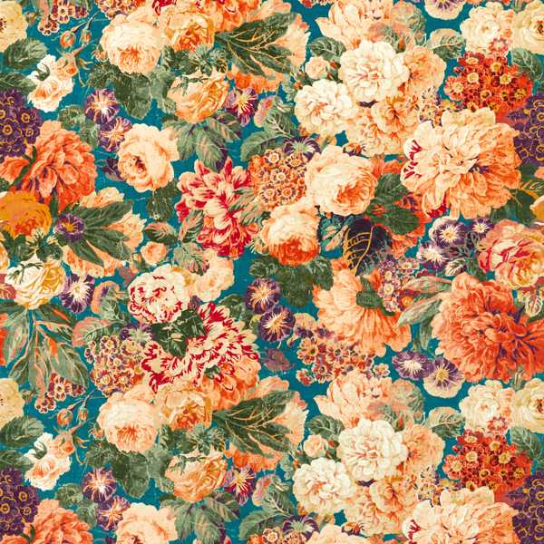 Very Rose and Peony Tyg — Sanderson