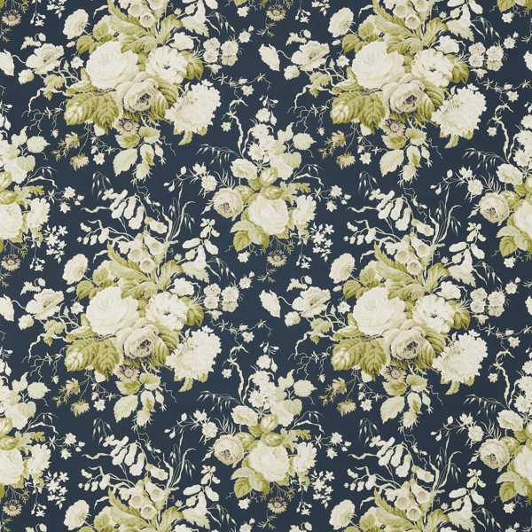Sanderson Tyg Stapleton Park Navy/Olive